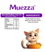 Muezza Chicken & Sardine Gravy | Halal Certified | Omega-3 Rich | Complete & Balanced | For Cats & Kittens | 5 x 70g (350g Pack) - Image 3